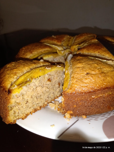Imagen 1 de torta de avena  con babano y mani 1/2lb