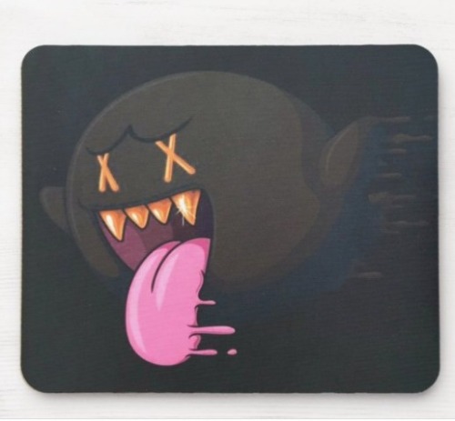 Imagen 1 de ALFOMBRILLA PARA MOUSE DISEÑO FANTASMA 