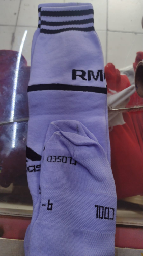 Imagen 1 de calceta bordada adidas 9-lila/negro 