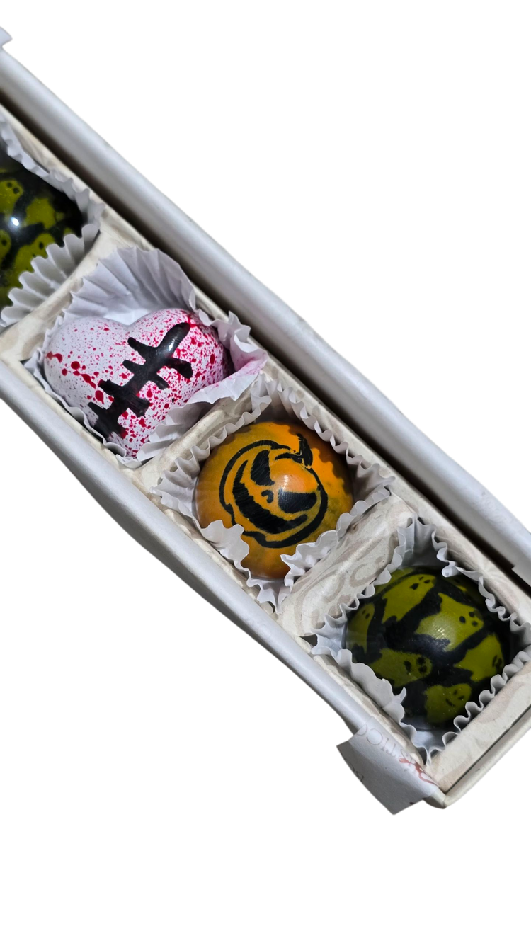 Imagen 1 de Caja x 6 unidades Bombones 3 sabores Halloween