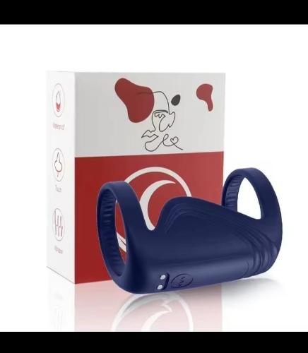 Imagen 1 de Anillo vibrador de silicona con control remoto.