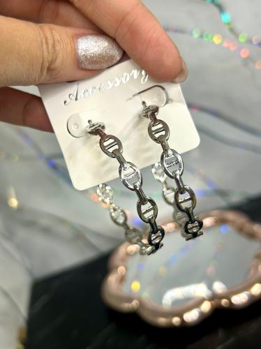 Imagen 1 de Argollas grandes doradas y plateada