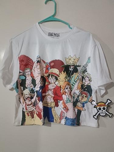 Imagen 1 de Crop top one piece estampado al frente