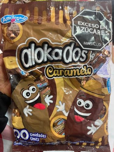 Imagen 1 de ALOKADOS CARAMELO X 100 UND