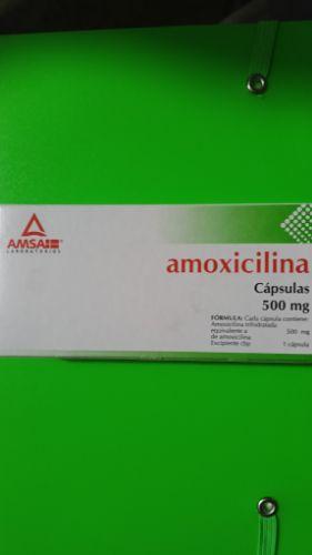 Imagen 1 de Amoxicilina 500mg 12 capsulas