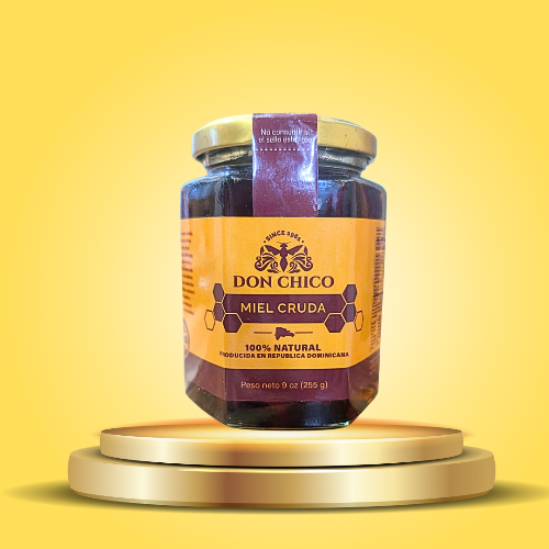 Imagen 1 de Miel en frasco cristal 9oz