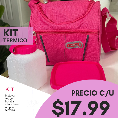 Imagen 1 de Lonchera más topper y botella