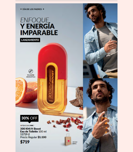 Imagen 1 de 300 KM BOOST EDT 100ml