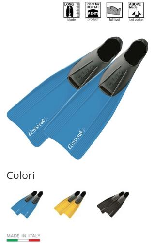 Imagen 1 de Aleta Cressi Clio talla 37/38 Azul