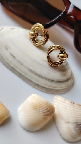 Imagen 1 de Aretes aros acero inoxidable