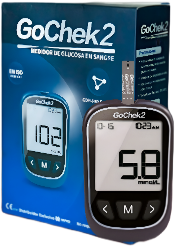 Imagen 1 de Glucometro Go Check2