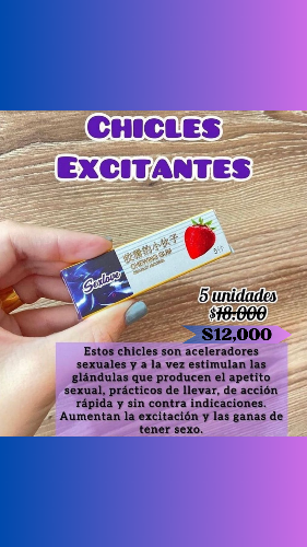 Imagen 1 de Chicles excitantes Sex Love