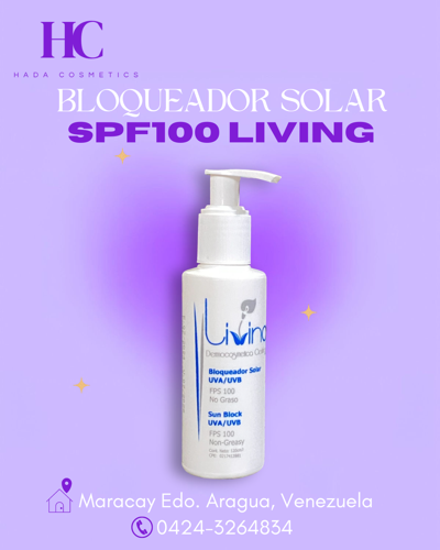 Imagen 1 de Bloqueador Solar Facial SPF100 Living