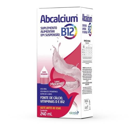 Imagen 1 de Alcalcium B12 240ml Sabor Frutilla