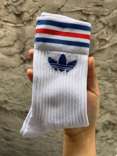 Imagen 1 de ADIDAS BLANCA FRANJAS AZUL-ROJO