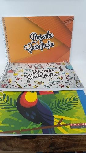 Imagem 1 de Caderno  Desenho 96 folhas 