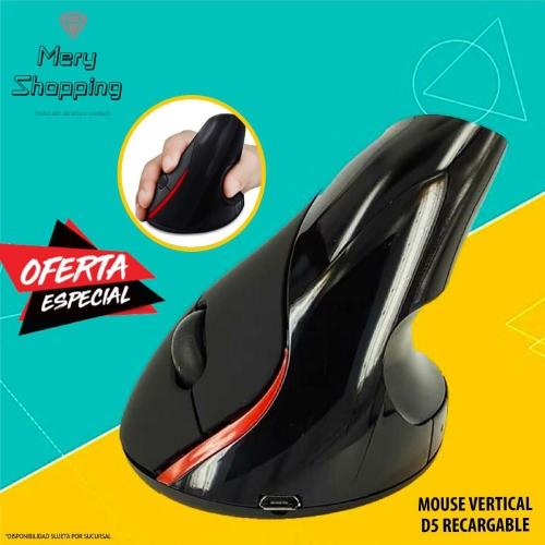 Imagen 1 de Mouse Vertical D5 Recargable