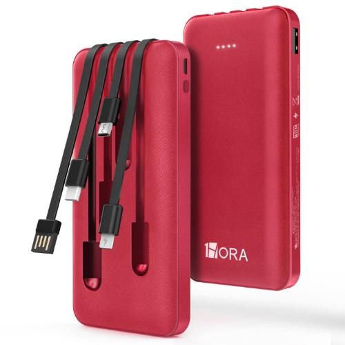 Imagen 1 de 1 HORA POWER BANK 10000 Mah Ultra Slim ROJO 