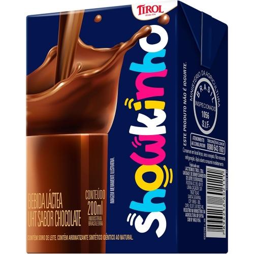 Imagem 1 de Achocolatado showkinho 200ml - Tirol
