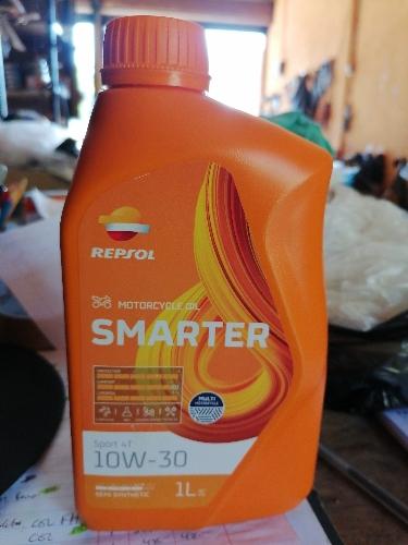 Imagen 1 de ACEITE 10W-30 4T SMARTER LITRO REPSOL