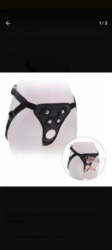 Imagen 1 de 0011 Arnes sin dildos dos cavidades.
