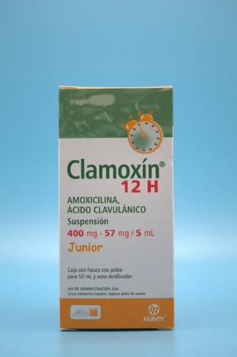 Imagen 1 de Clamoxin 12horas Jr suspension 