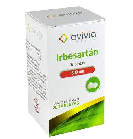 Imagen 1 de  IRBESARTAN 28 TAB 300 MG AVIVIA PHARMA