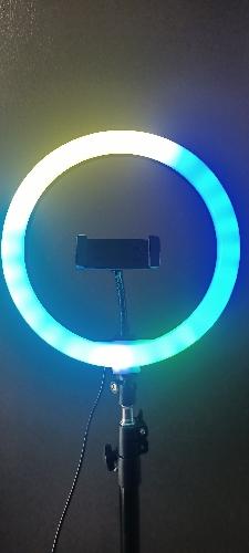 Imagen 1 de Aro de luz RGB MJ26