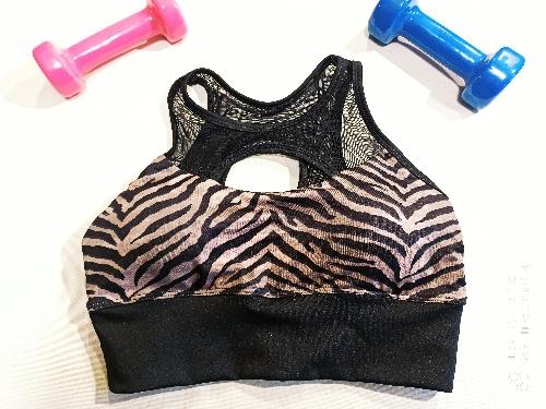 Imagen 1 de Top TRANSPARENCIA ANIMAL PRINT