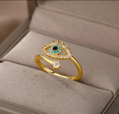Imagen 1 de Anillo ojo azul