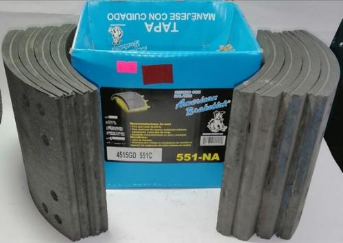 Imagen 1 de 4707 American Block balata eje trasero Reforzada