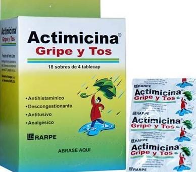 Imagen 1 de Actimicina gripe y tos 
