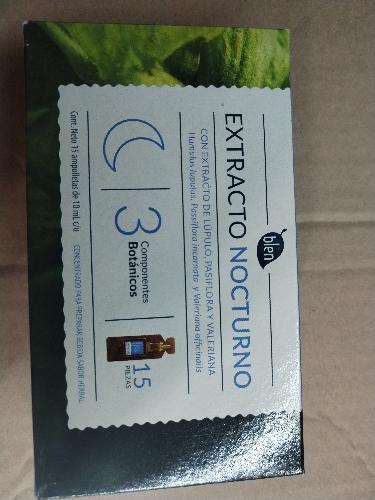 Imagen 1 de CONCENTRADO NOCTURNO 15 AMPOLLETAS 