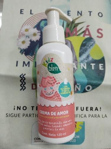 Imagen 1 de CREMA DE AMOR 120ML BLEN KID'S