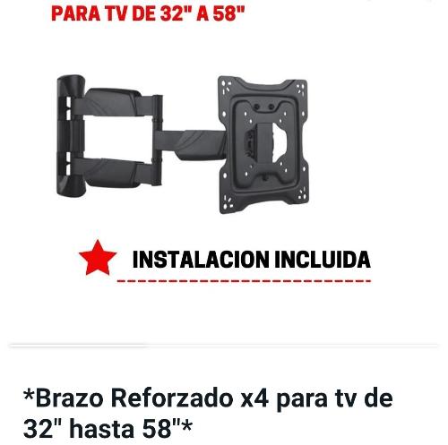 Imagen 1 de Brazo reforzado para TV de 32" a 58"