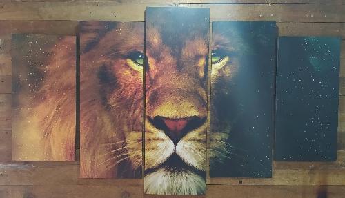 Imagen 1 de Cuadro león 