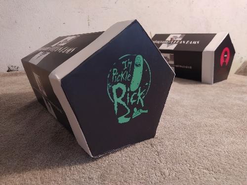 Imagen 1 de Hoddie negro Rick verde