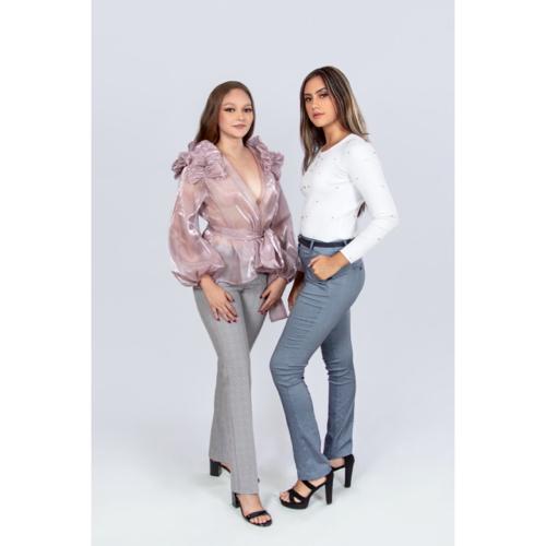 Imagen 1 de Abrigo Blanco Cristales 