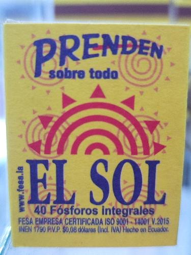 Imagen 1 de Caja de fósforos 