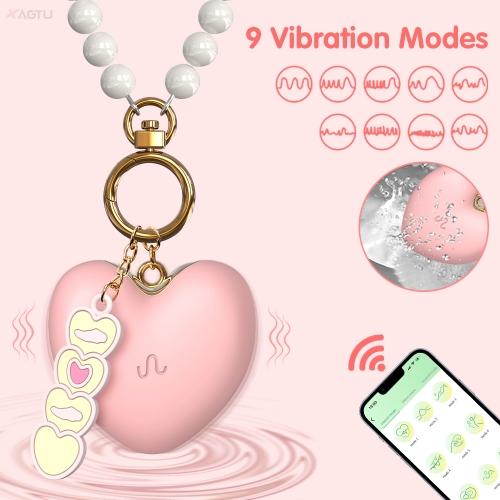 Imagen 1 de Llavero Corazón ❤️ masajeador vibrador con (app) aplicación Mobile ????