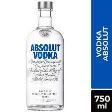 Imagen 1 de Vodka absolut azul 750ml