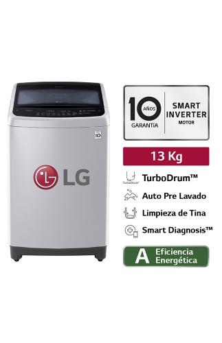 Imagen 1 de Lavadora LG Carga Superior Ts1366Ntp 13KG con Turbodrum Gris