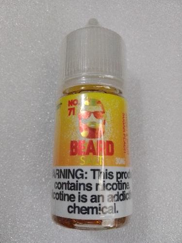 Imagen 1 de Beard Salt No 71 Sweet & Sour Peach Gummy Ring 30ml 30mg