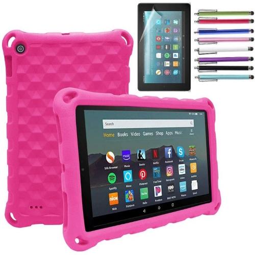 Imagen 1 de  Funda para Amazon Fire HD 8 / Fire HD 8 Plus (10ª generación, lanzado 2020) Rosado