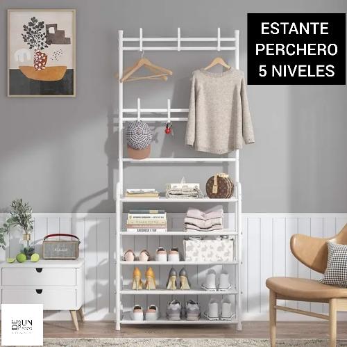 Imagen 1 de Estante perchero 5 niveles 