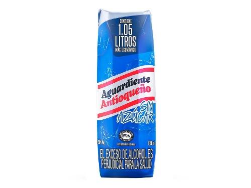 Imagen 1 de Aguardiente Antioqueño Azul Litro