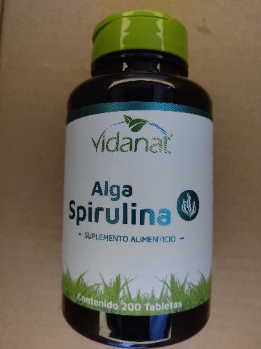 Imagen 1 de Alga spirulina 200 tabs