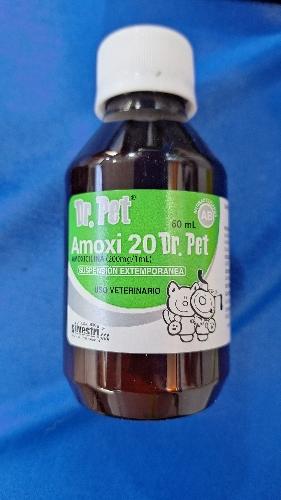 Imagen 1 de Amoxi 20 dr pet 60ml.