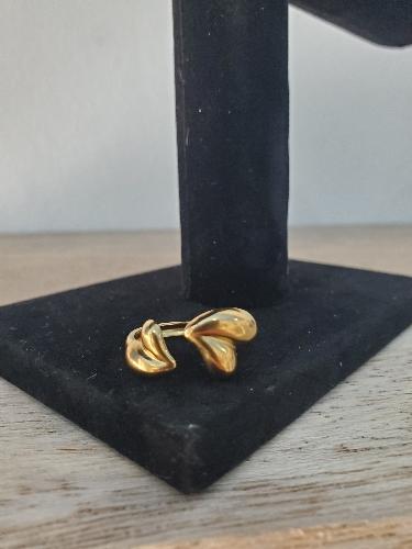 Imagen 1 de Anillo doble corazón 