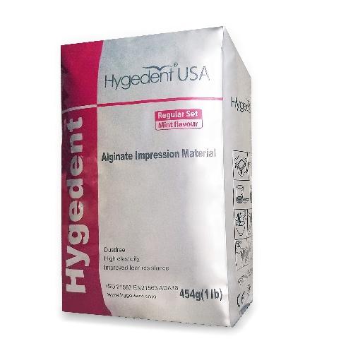 Imagen 1 de ALGINATO HYGEDENT REGULAR x 454gr